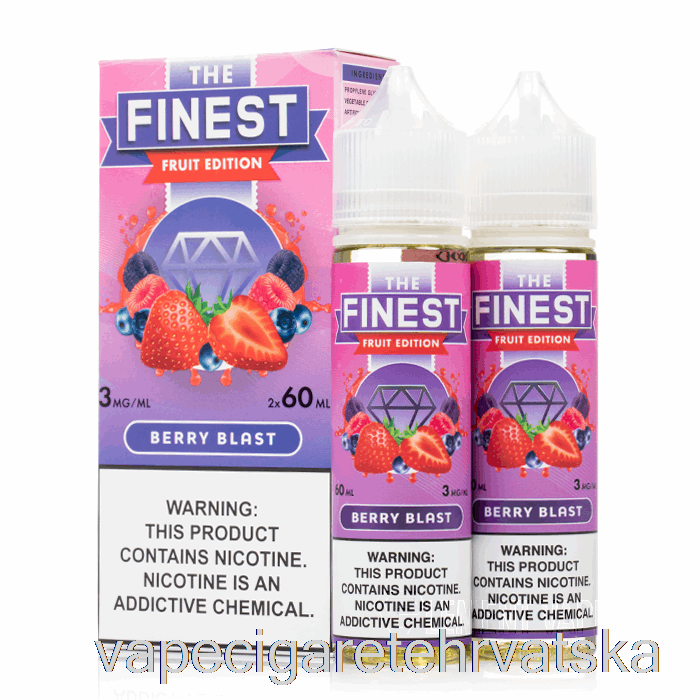 Vape Cigarete Berry Blast - The Finest Fruit Edition - 120ml 0mg